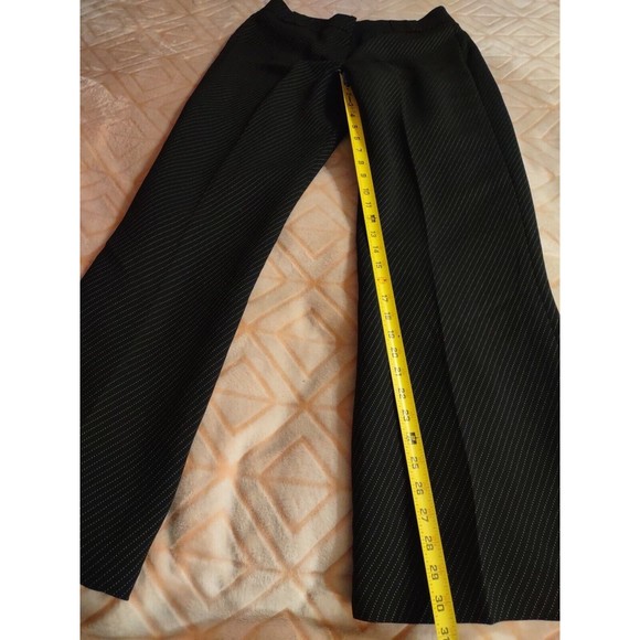 Pret A Porter Suits Pants Size 10 Black And White "Missing 1 Clasp" - Picture 8 of 9